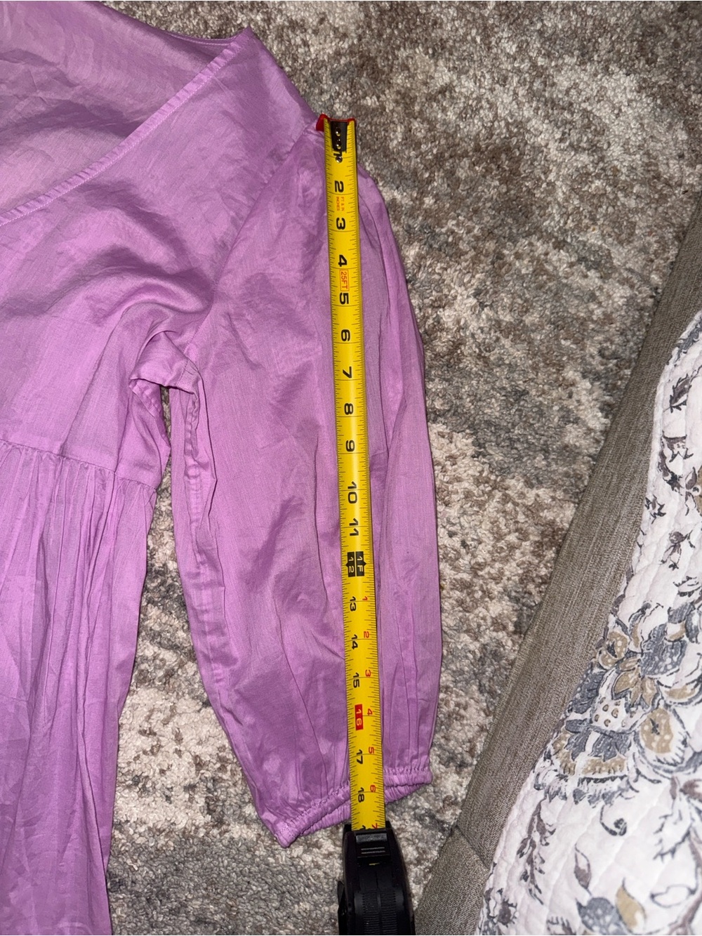 J. Crew Lilac Button-Front Dress - Picture 9 of 9
